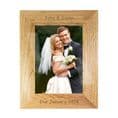 Personalised 5x7 Wooden Frame - Any Wording